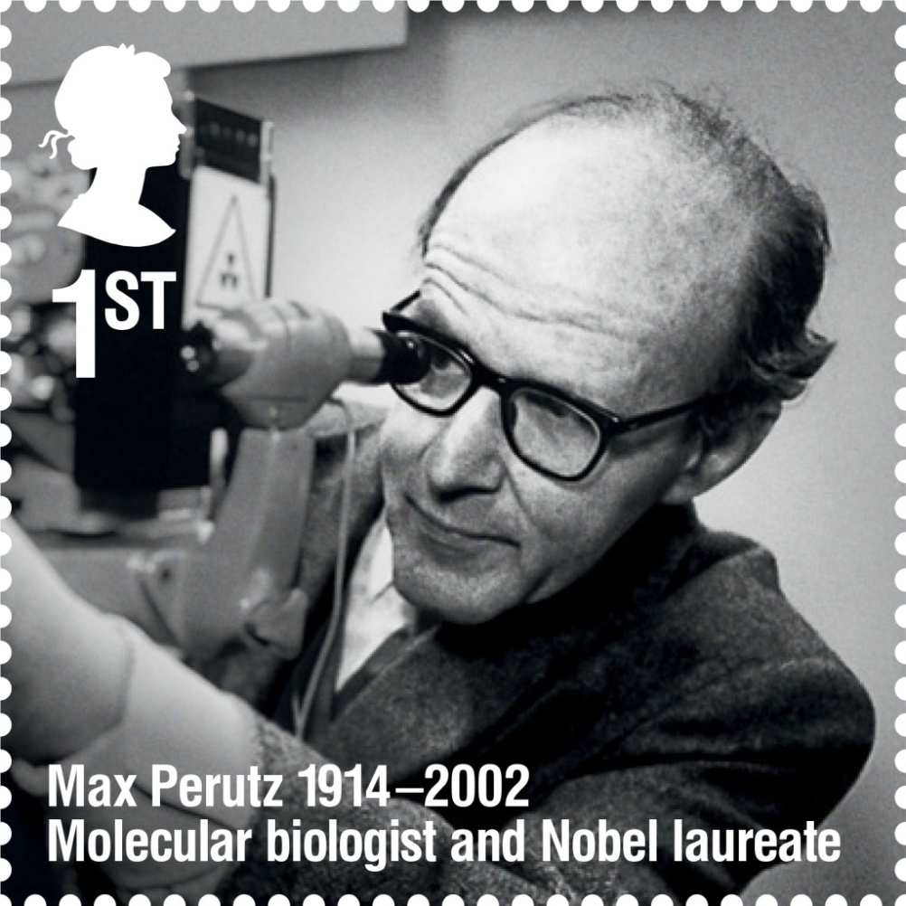 Max Perutz stamp 