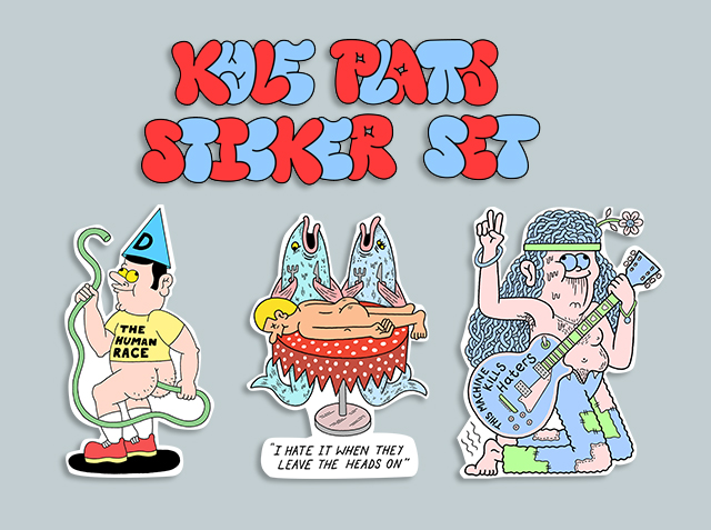 Kyle Platts sticker set