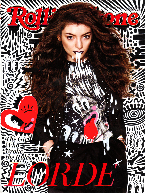 Rolling Stone cover, featuring Lorde