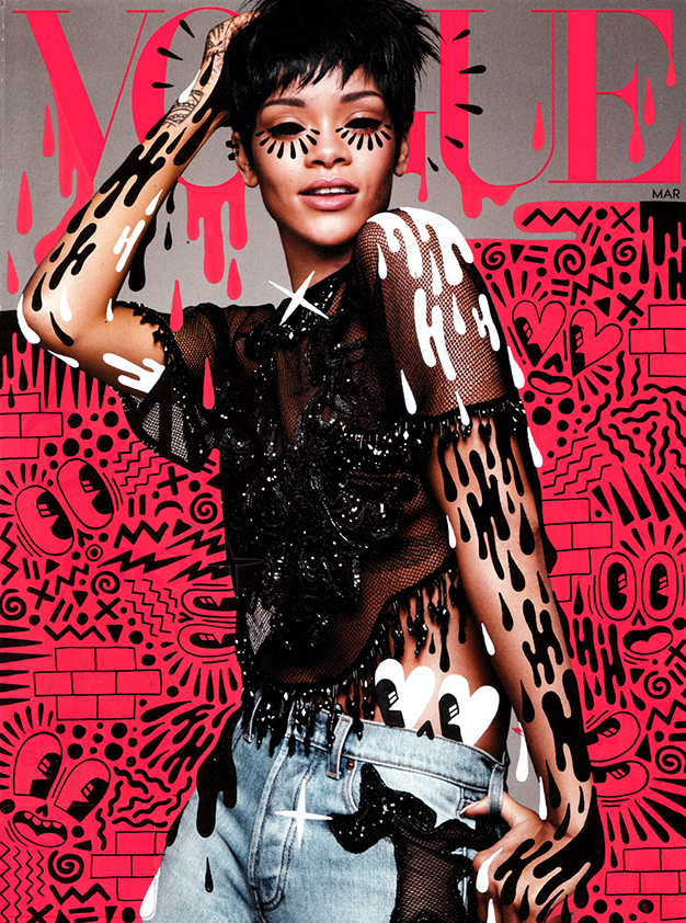 Rihanna on Vogue