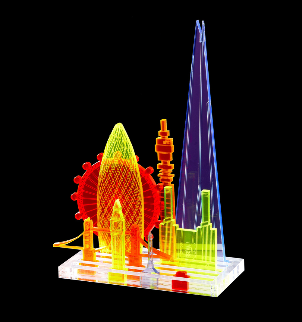 Perspex sculpture