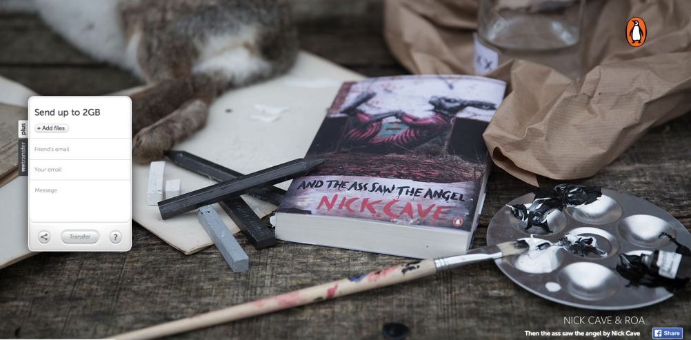 Nick Cave, And the Ass Saw the Angel (Cover: ROA)
