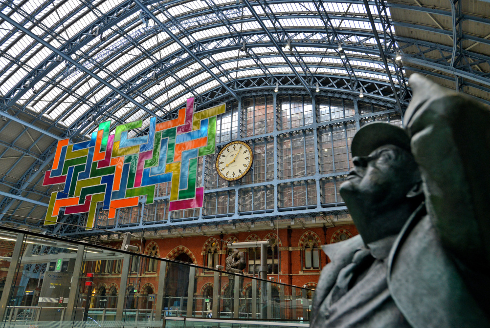 Chromolocomotion, Terrace Wires art programme at St Pancras International