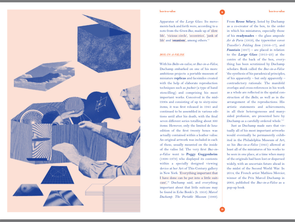 The Duchamp Dictionary, designed by Heretic