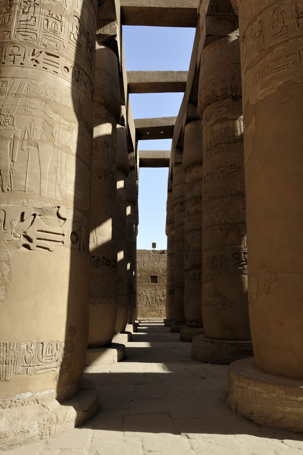 The temple of Amun-Re at Karnak, where Tayesmutengebtiu, also called Tamut, probably served as a priestess. 