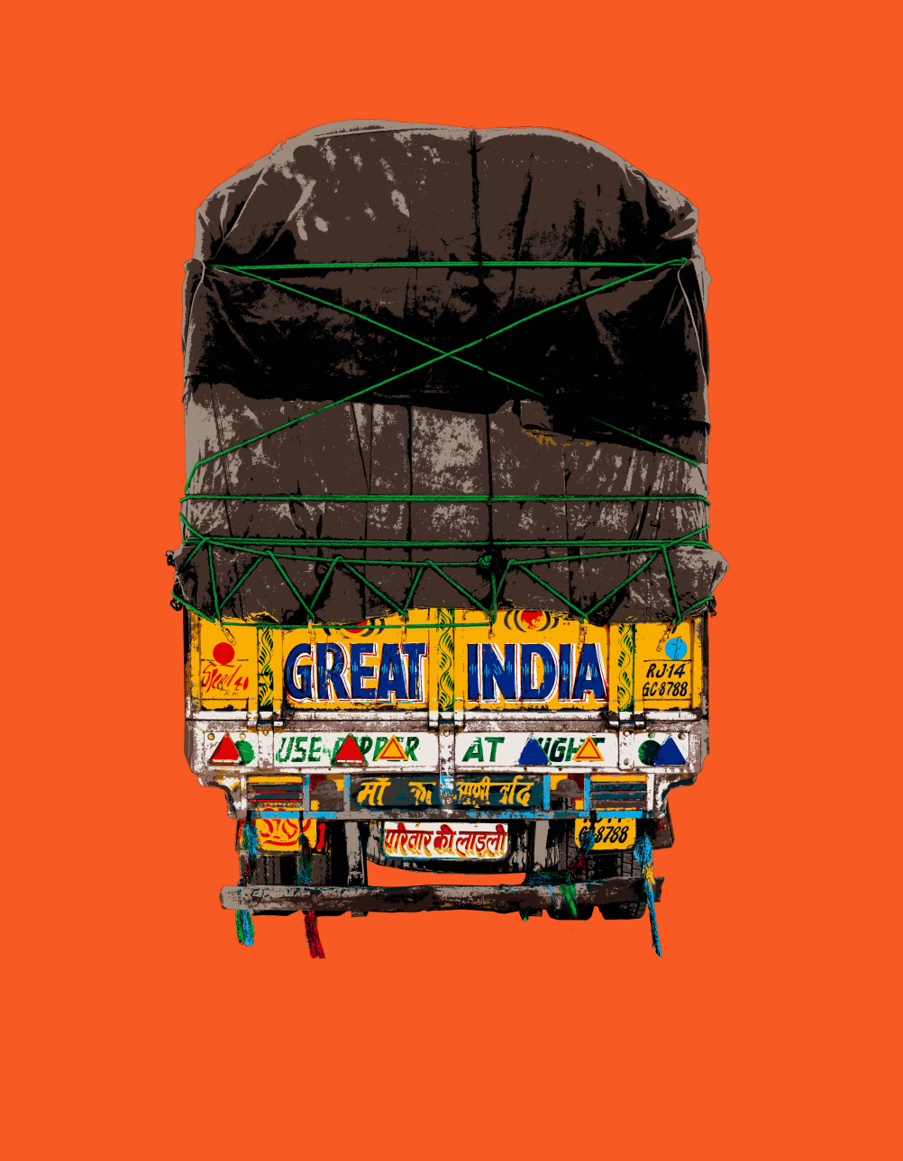 Natasha Kumar print, Great India