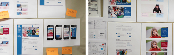 Planning the designs for the RNIB site