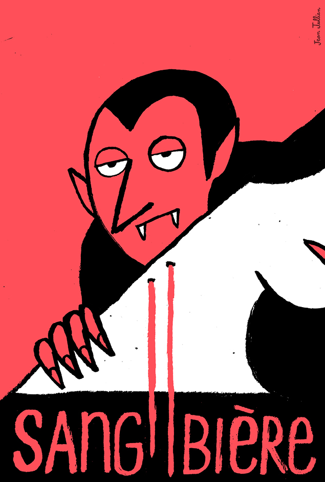 Sang Biére by Jean Jullien