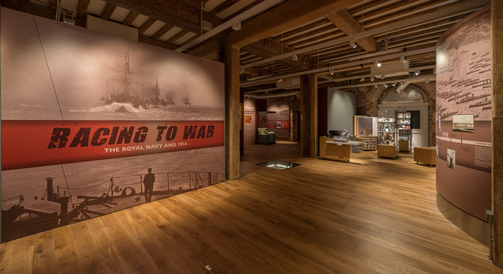 Racing to War entrance