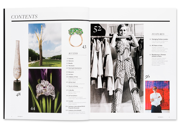 Inside the new Sotherby's magazine
