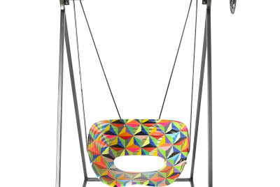 King of the Swingers by Morag Myerscough and Luke Morgan