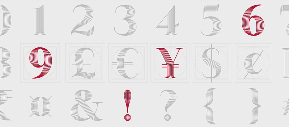 Bespoke headline typeface