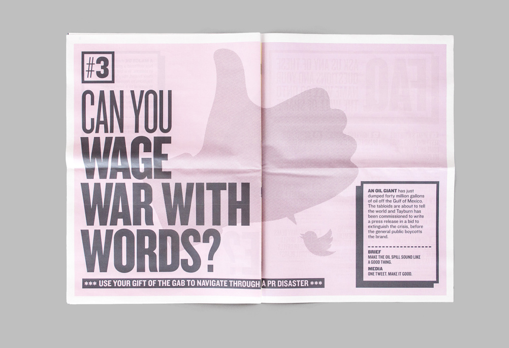 Can you wage war with words?