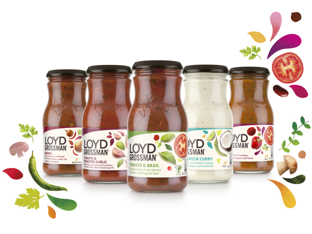 Loyd Grossman sauces range