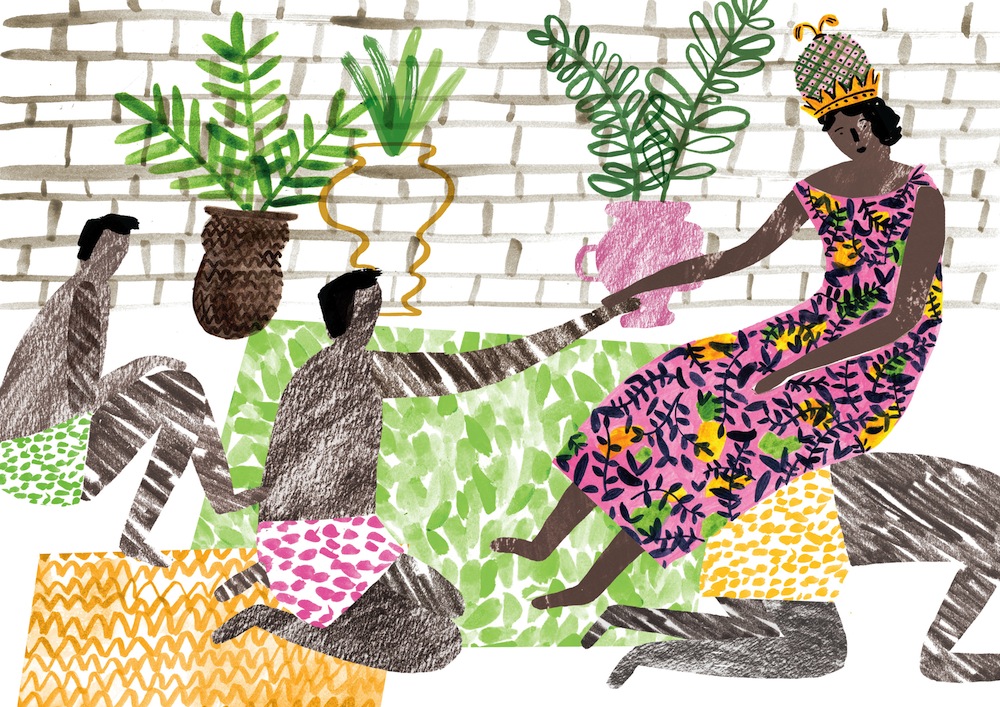 Queen Njinga Mbande by Charlotte Trounce.