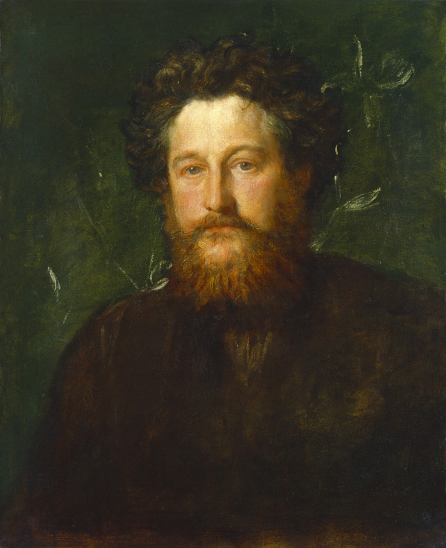 William Morris by Frederick Hollyer, 1884 