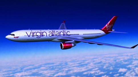 The last Virgin Atlantic rebrand by Johnson Banks in 2010 