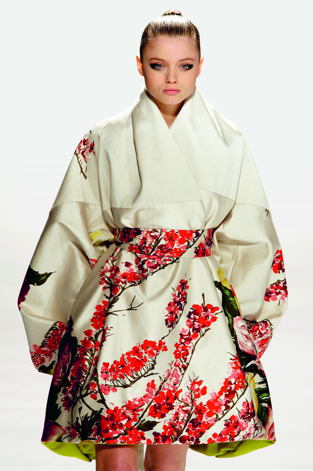 Robe, Paris F/W 2008 Collection, 2008, Kenzo; printed silk