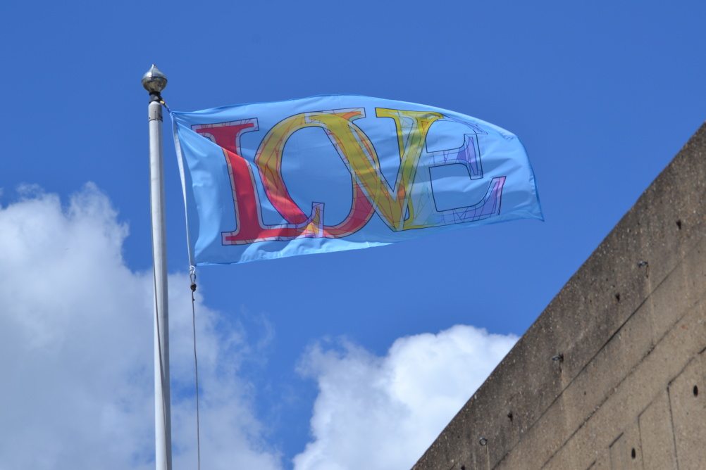 Love Flags by Mark Tichner