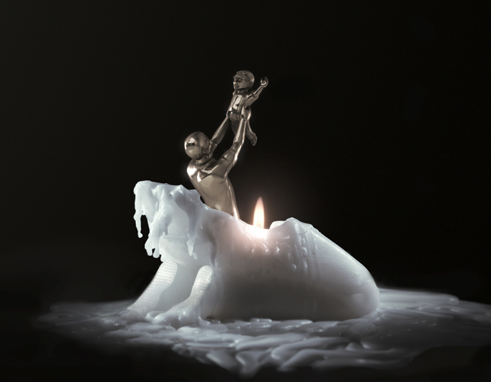 Amnesty International Freedom Candle, by Ogilvy Mather