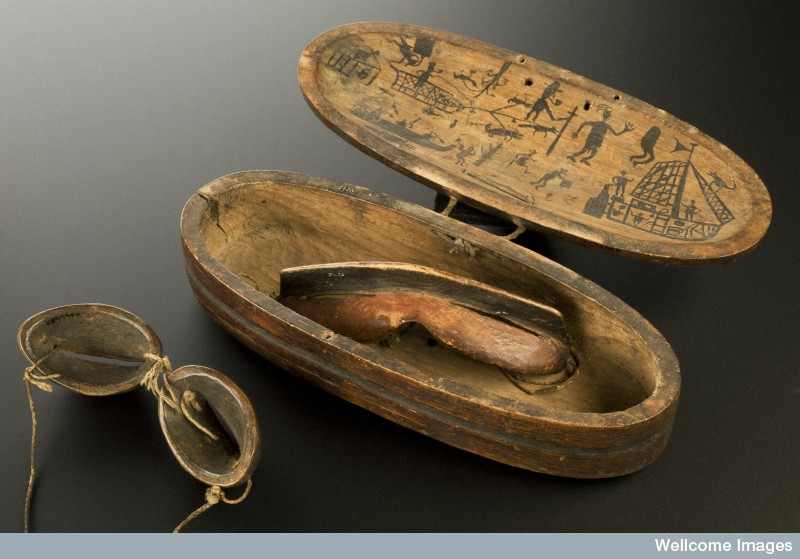 Inuit Snow Goggles, 1801 - 1900 