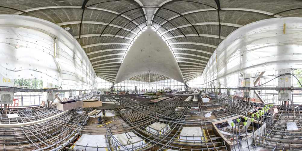 A panorama of the new Design Museum