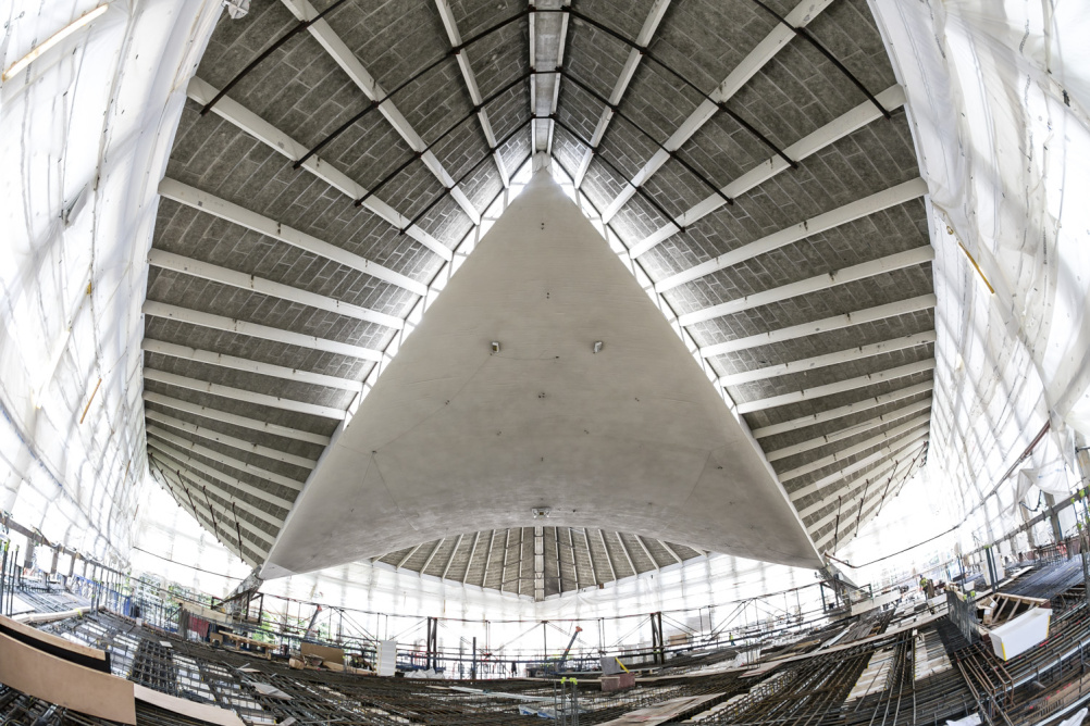 The new Design Museum under construction