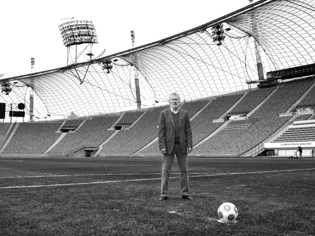 Paul Breitner (West Germany, 1974, 25'). Photographed at the Olympiastadion, Munich