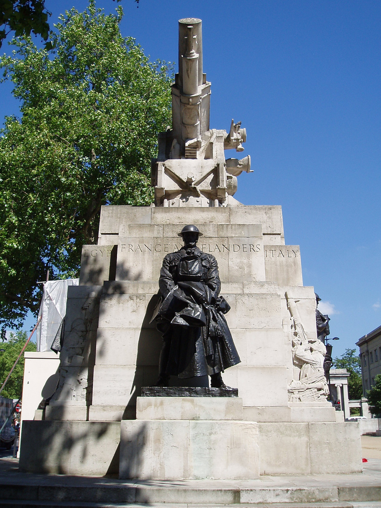 The Royal Artillery Memorial at London's Hyde Park Corner