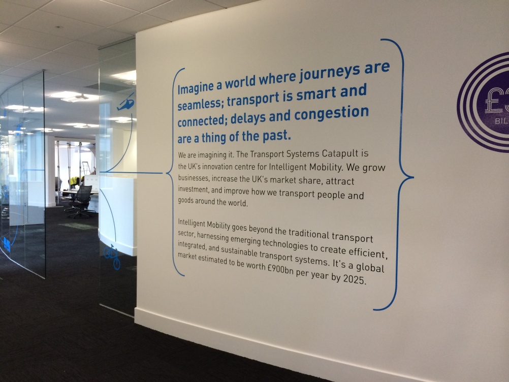 Transport System Catapult's Intelligent Mobility campaign