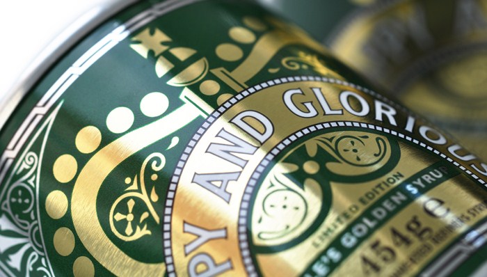 Can you spot Holly's work on this Lyle's Golden Syrup tin?