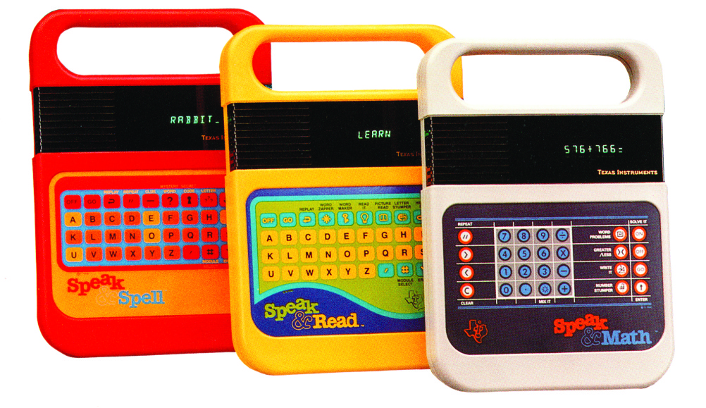  Speak & Spell, 1978  Texas Instruments 