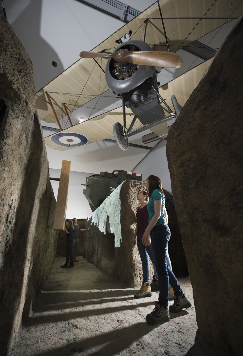 The trench in the First World War Galleries 