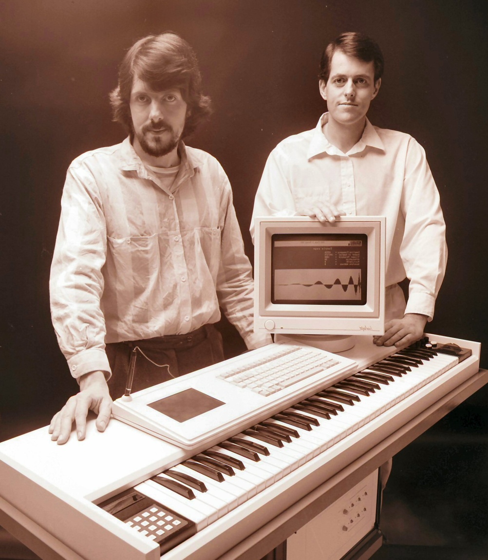 Image of Fairlight CMI series III   Peter Vogel and Kim Ryrie 