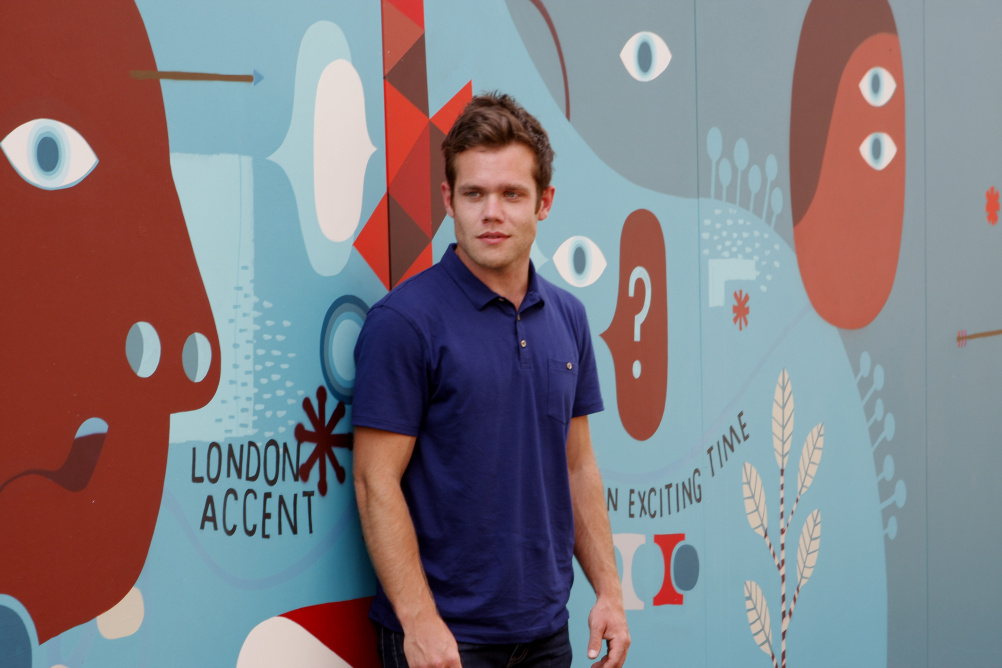 David Shillinglaw launches Tapestry part of Living Walls at Queen Elizabeth Olympic Park