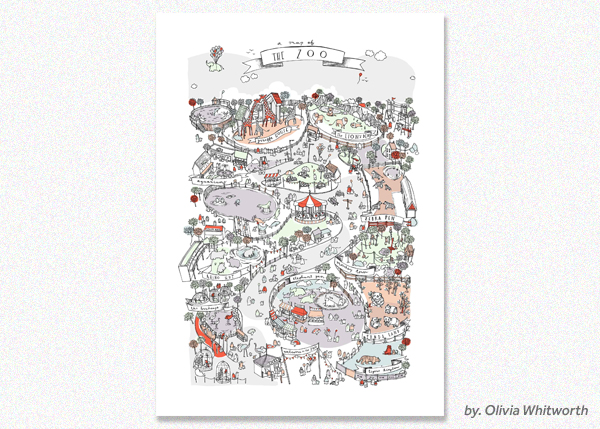 Olivia Whitworth, A Map of the Zoo