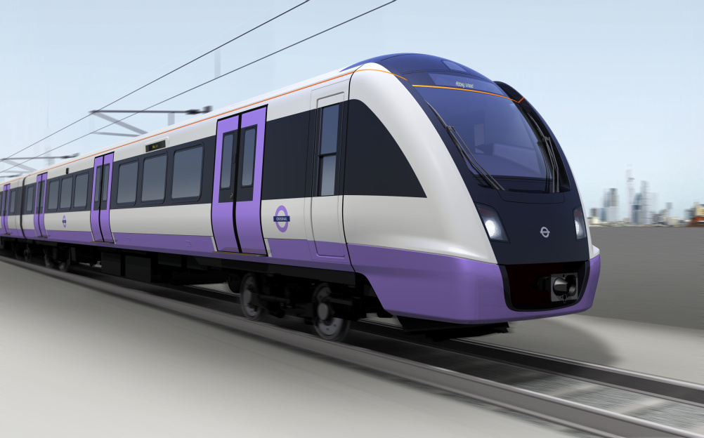 An early impression from Bombardier of how the Crossrail train may look