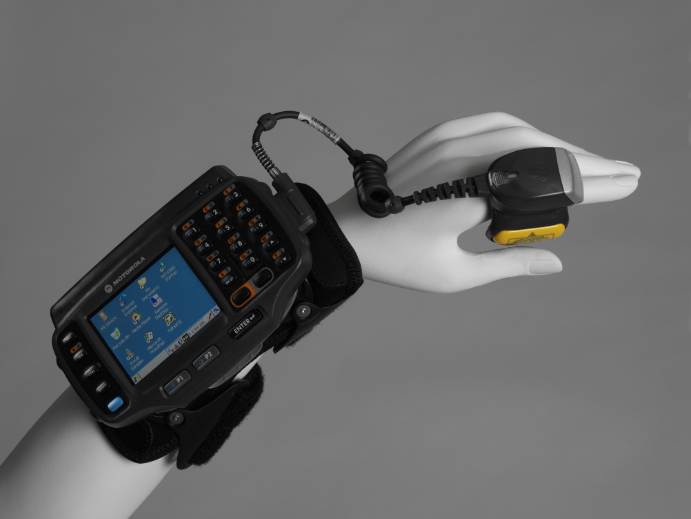 Motorola WT41N0 wearable terminal, 2013, designed and manufactured by Motorola Solutions