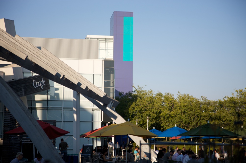 Google's headquarters in Mountain View, California