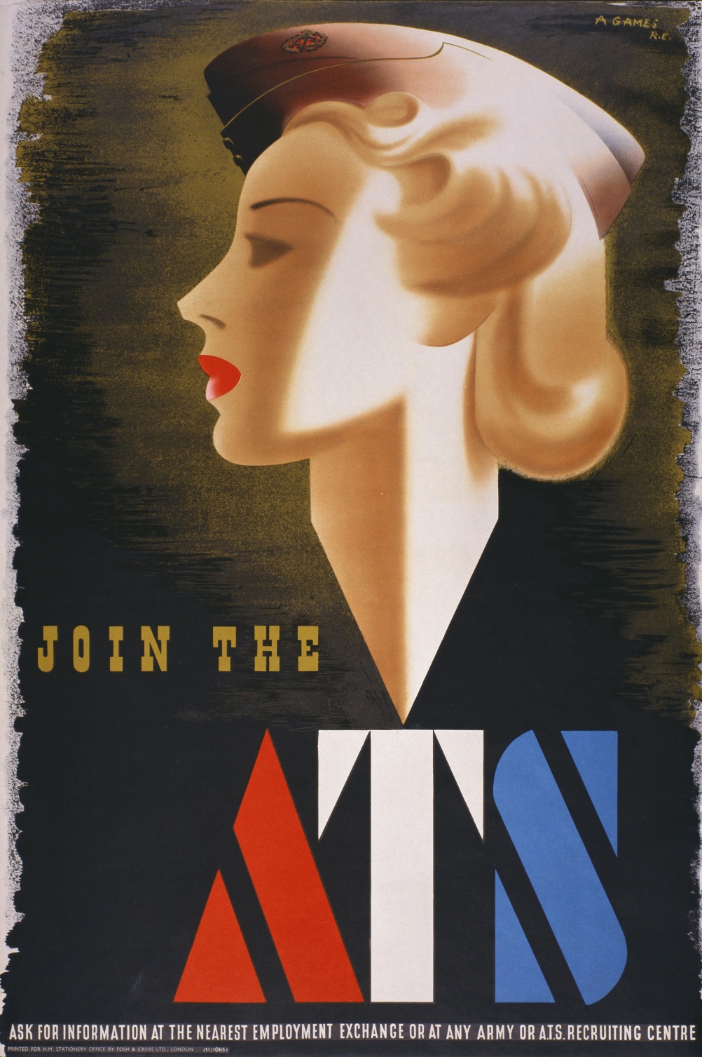 Join the ATS, 1941 Abram Games