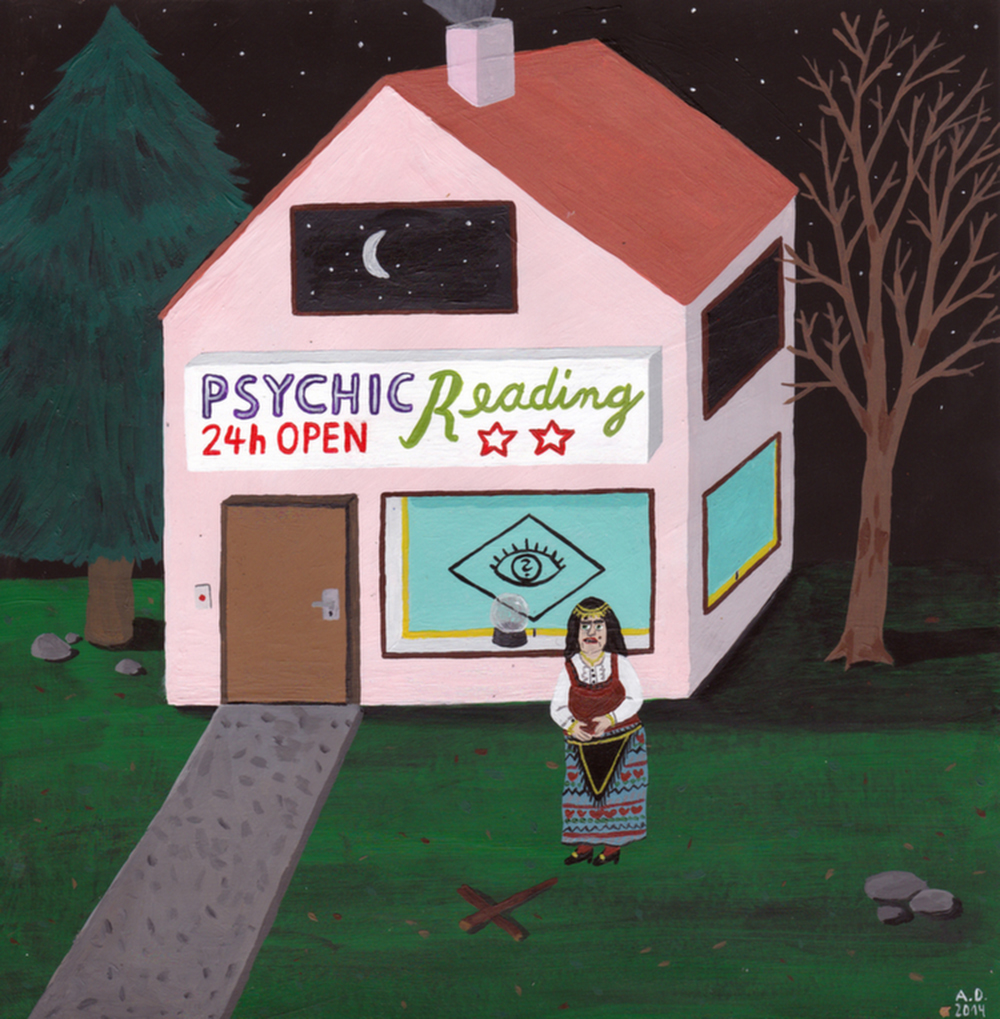 Angela Dalinger, Psychic Interior.