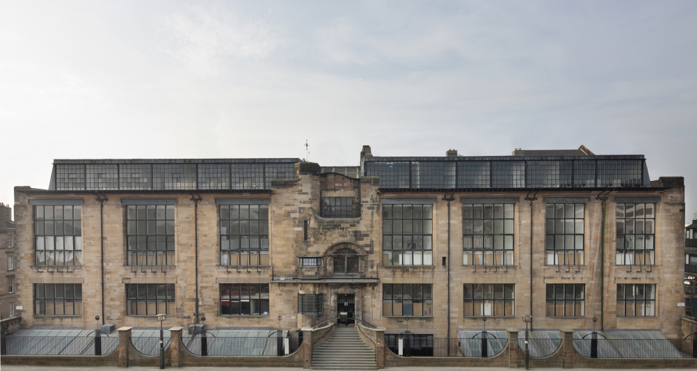 Glasgow School of Art before the fire 