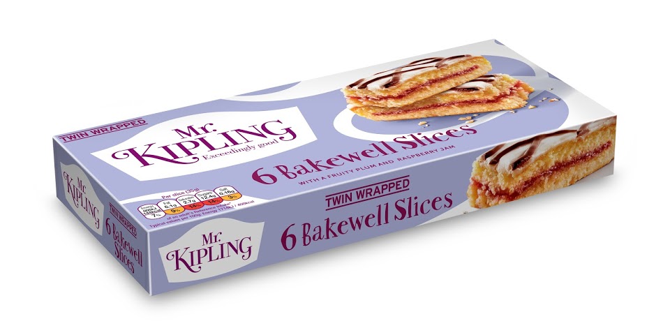 New look Mr Kipling packaging