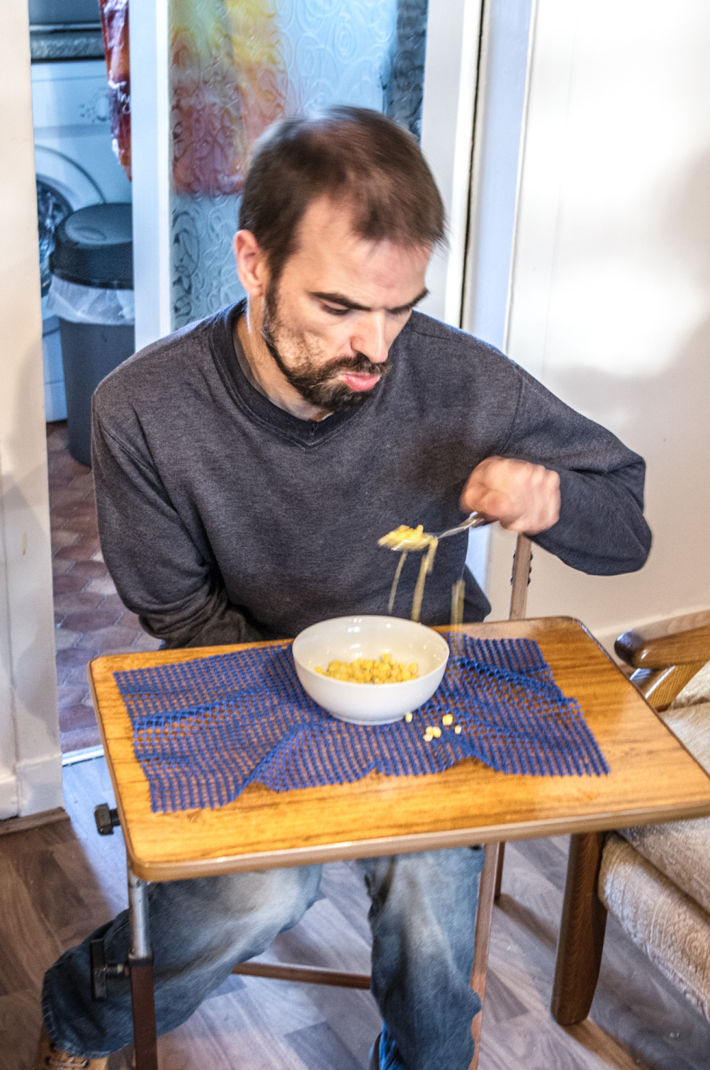 Grant testing with a regular spoon