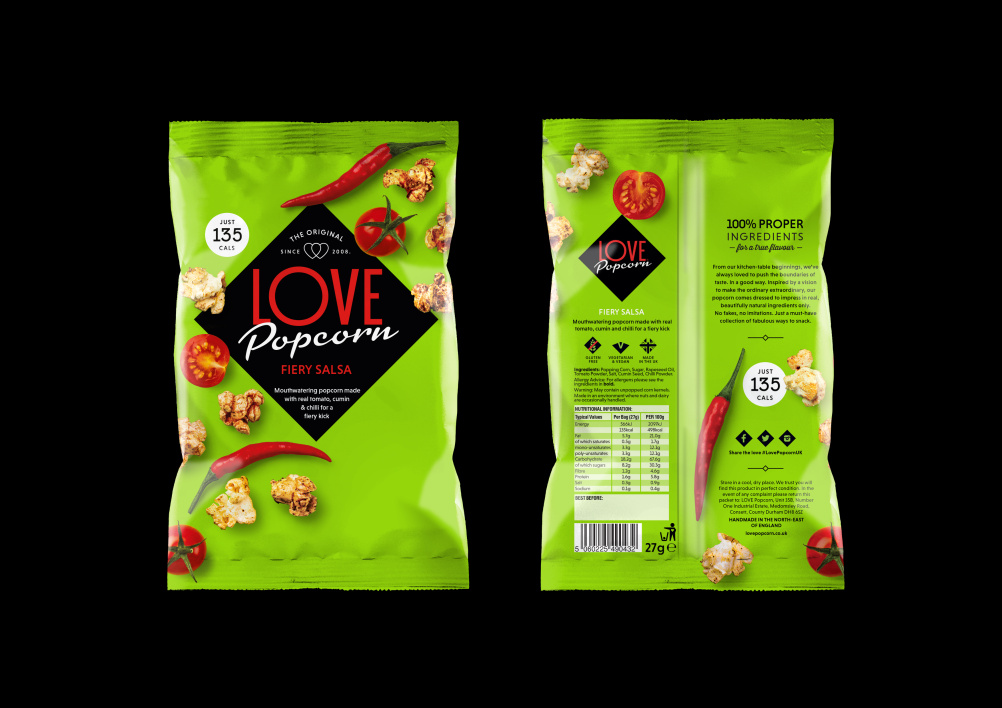 Love Popcorn Fiery Salsa