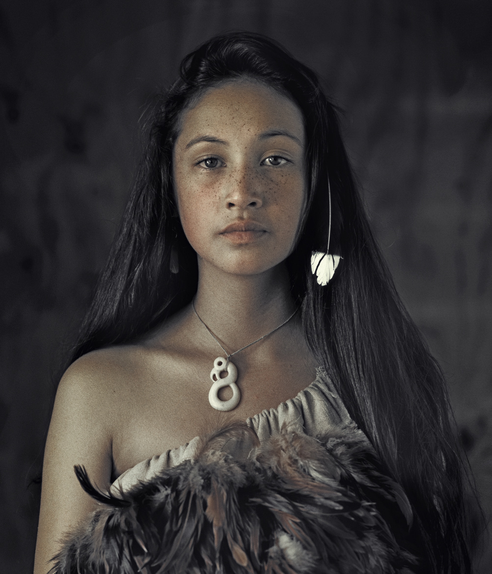 Maori, Rauwhiri Winitana Paki, Taupo Village, North Island, New Zealand 2011