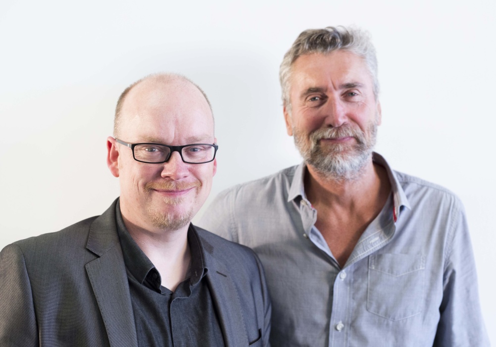 D&AD President Mark Bonner (left) and chief executive Tim Lindsay 