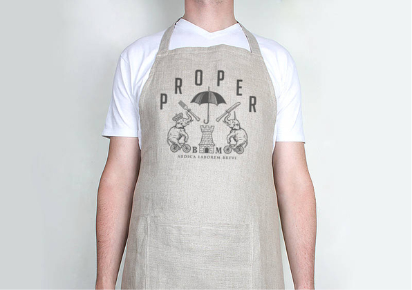 Proper Beans apron