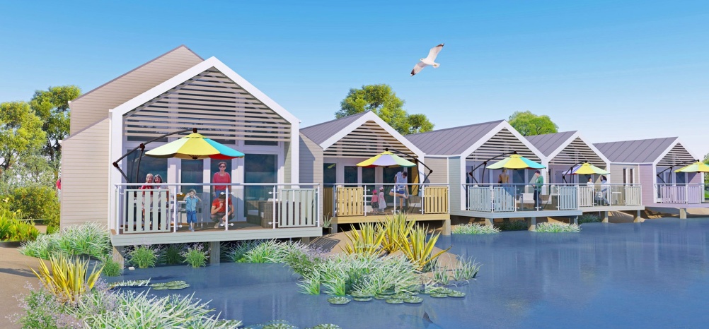 The new chalet design for Minehead