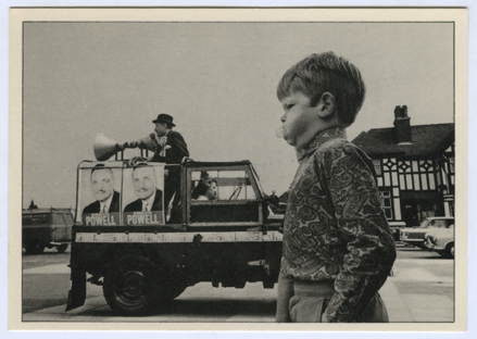Real Britain 1974: Co-Optic and Documentary Photography Enoch Powell electioneering, 1970 photography by Paul Hill